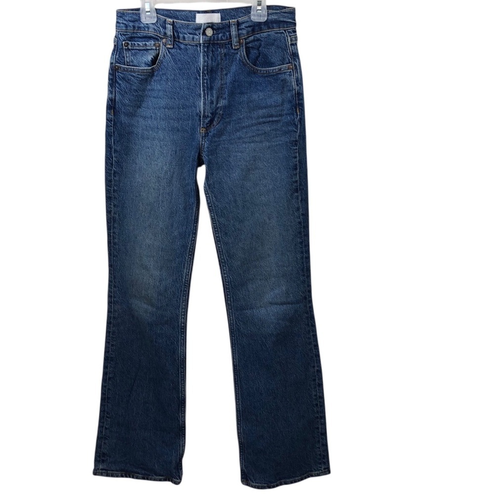 Boyish The Oliver HighRise Bootcut Jeans Sz 26 Women’s Stretch Medium Wash - Picture 2 of 8